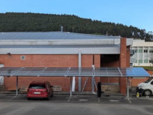 marquesina fotovoltaica parking