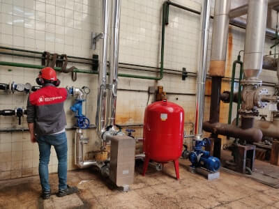 Instalacion industrial - Intercambio de calor