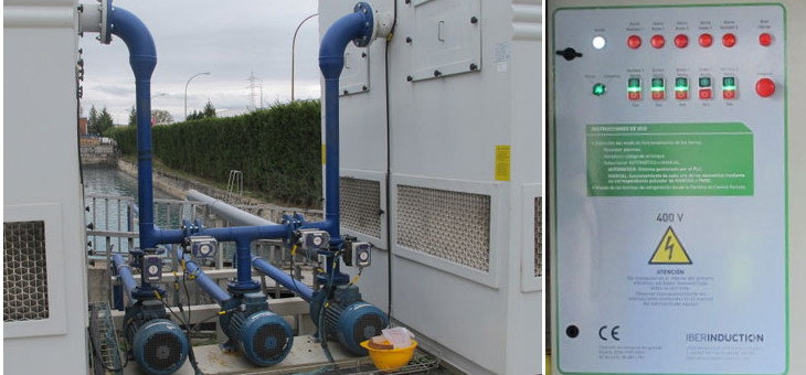 Enfriamiento de planta mediante torres de Refrigeración
