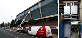 Renovación sala de calderas