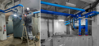 reforma de la instalacion de aire a presion de la sala de compresores de tubos reunidos 2